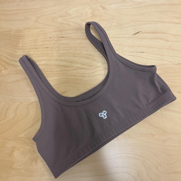 TNaction brown sports bra yoga pilates size m - Picture 3 of 5